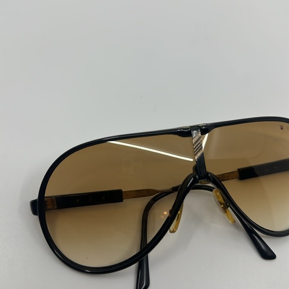 Vintage Maserati Brown Aviator Sunglasses - Picture 13 of 16